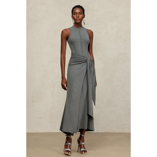 Vestido maxi vestido sin mangas Zalia de Bellabarnetten
