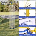 thumbnail image 3 of Volleyball Setter Training Equipment Net 9.5 ft-10.8 ft Adjustable Height Volleyball Spike Trainer for Professional Beginner Hitting, Spiking, Indoor and Outdoor Passing Setting Training, 3 of 9