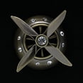 thumbnail image 3 of Car Air Freshener Diffuser Vent Clip Fragrance Diffuser Vintage Rhinestone Car Perfume Odor Eliminator with Refill Pads, 3 of 7