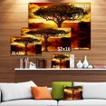 thumbnail image 4 of Design Art - Lonely Tree in African Sunset, 4 of 4