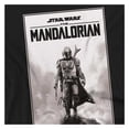 thumbnail image 3 of Star Wars: The Mandalorian  Adult Poster T-Shirt, 3 of 6