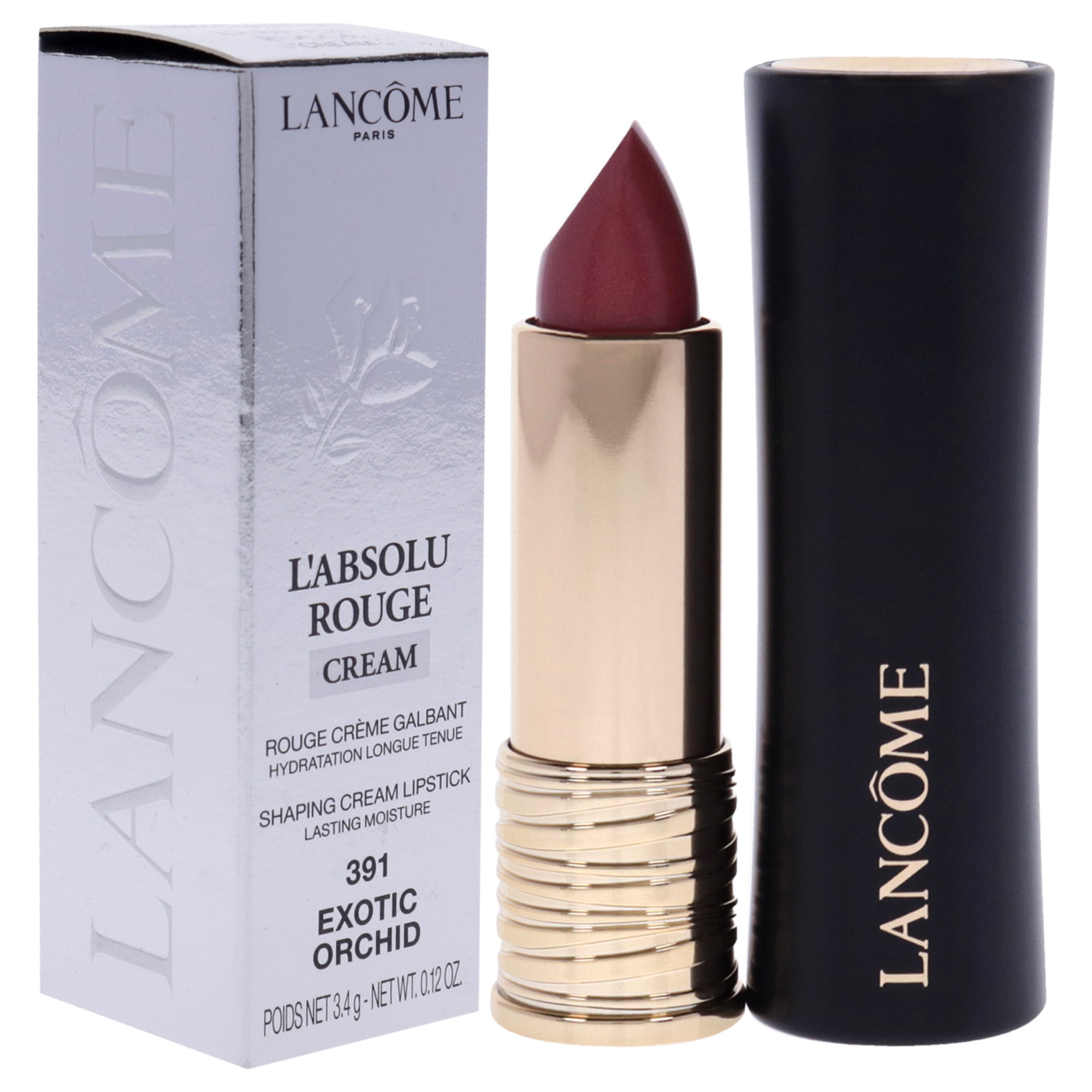 Lancome LAbsolu Rouge Lipstick - 391 Exotic Orchid, Hyaluronic