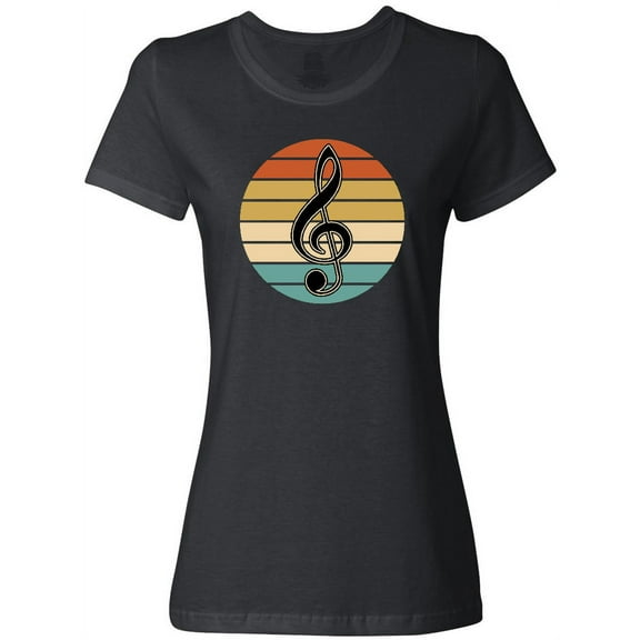 Inktastic Music Treble Clef Marching Band Women's T-Shirt