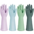 thumbnail image 1 of Guantes de goma para lavar platos de cocina Josocoah, impermeables, de látex, 1 of 6