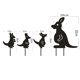 thumbnail image 5 of Poste de metal para jardín Wallaby de metal 4, adorno de animales de jardín hueco, 5 of 5
