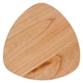 thumbnail image 4 of Naja End Table - Wood - Natural: Mid-Century Modern, Rubberwood, Guitar Pick Shape, 4 of 5