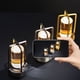 thumbnail image 3 of Yuarrent Luces LED inalámbricas recargables Solución de iluminación compacta y eficiente Lámpara de cristal de luz brillante Iluminación y accesorios oro, 3 of 6