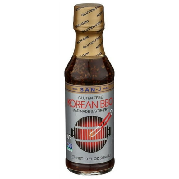 San J Korean BBQ Marinade & Stir Fry Sauce 10 fl oz