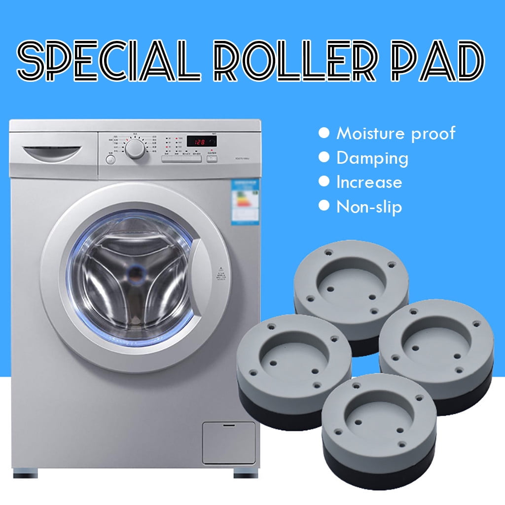 4Pcs/set Non-Slip Anti-Vibration Feet Pads Washing Machine Rubber Mat Noise-redu 4Pcs/set Non-Slip Anti-Vibration Feet Pads Washing Machine Rubber Mat Noise-redu