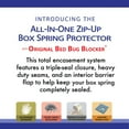 thumbnail image 6 of All-in-One Bed Bug Blocker Box Spring Encasement Mattress Protector, Full, 6 of 12