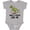AC-Heather Grey, variant on Inktastic Mimi and Poppop Love Me Dinosaur Boys Baby Bodysuit