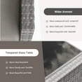 thumbnail image 4 of ELPOSUN Wicker Patio Furniture Set, 8 Piece Outdoor Sectional Conversation Sets, Gray PE Rattan Patio Sofa Set for Balcony, Porch, Backyard, Grey, 4 of 6