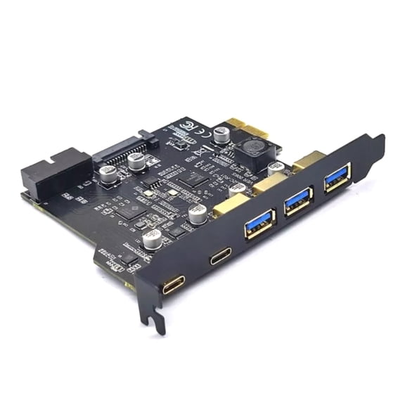 TAPDRA High-Performance USB Expansion Card for Computers - RENESAS Controller, SuperSpeed USB 3.2