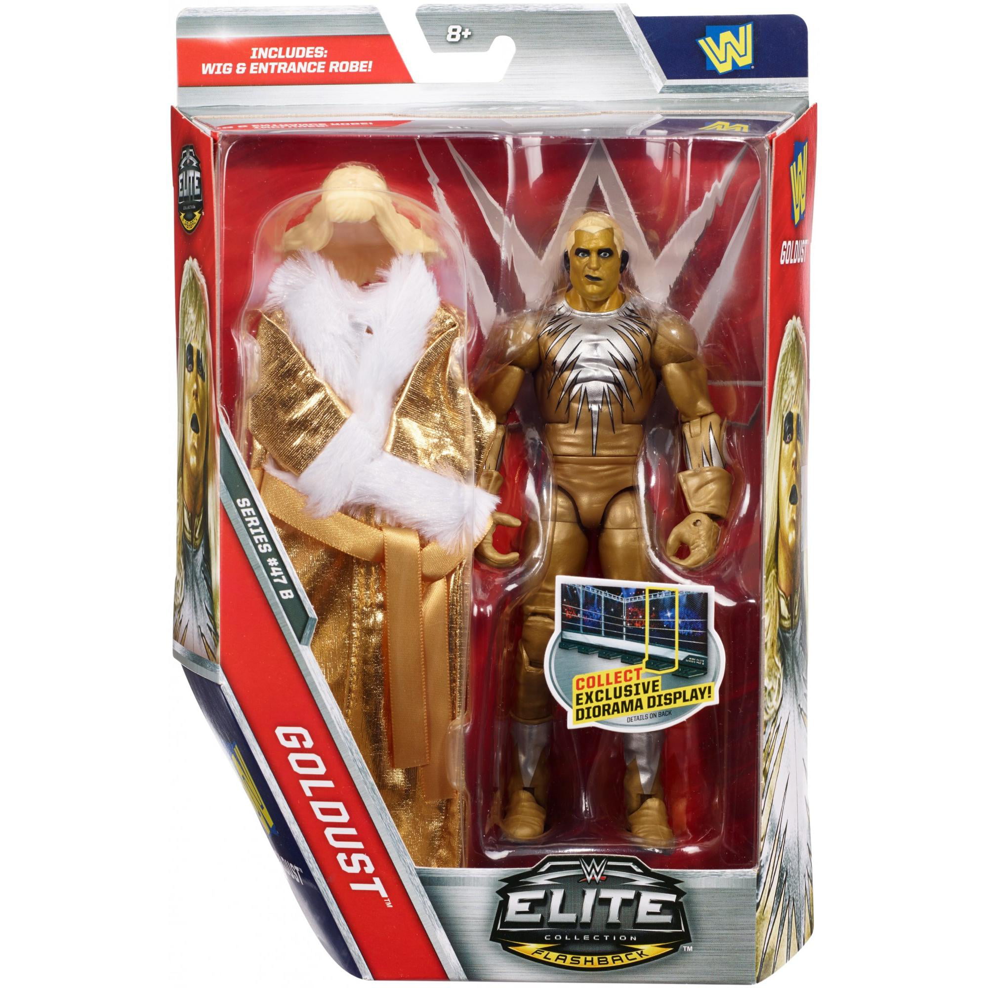 WWE Elite Collection Debut Goldust Action Figure 