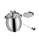 thumbnail image 3 of Recipiente de Acero Inoxidable de 2,5 L Resistente a Temperaturas para Manteca. Incluye Colador para Cocinar en Casa O en ., 3 of 8