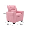 thumbnail image 2 of Sofá Reposet Vanlig Reclinable Rosa Infantil, 2 of 5