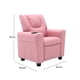 thumbnail image 2 of Sofá Reposet Vanlig Reclinable Rosa Infantil, 2 of 5
