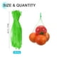thumbnail image 2 of 100 Paquete de Bolsas de Malla Reutilizables para Productos, 35cm/14 Pulgadas Bolsas de Almacenamiento Lavables Reutilizables para Frutas Frescas Verduras Mariscos, Verde, 2 of 5