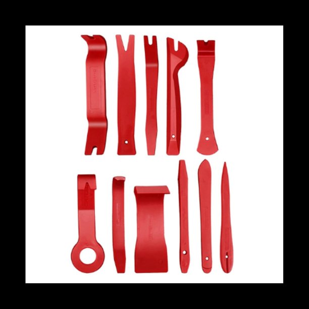 Kit de Herramientas de Desmontaje de 11 Piezas Placa de Palanca Hebilla de Goma Hebilla de UñA Destornillador Clip de SujecióN Kit de Herramientas de ReparacióN de Desmontaje