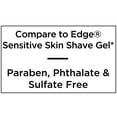 Equate Sensitive Skin Shave Gel with Aloe, 7 oz, 2 Count