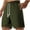 Olive Green, variant on ZQUUVOU Men's Loose Sports Shorts Bermuda Waist Drawstring Casual Shorts For Men's Shorts Olive Green