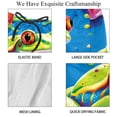thumbnail image 4 of luoweisi Men's Beach Shorts Quick Dry Swim Trunks with Mesh Lining Frog L, 4 of 5