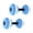 Blue white blue, variant on JZROCKER Pool Weights Water Exercise Equipment, Foams Barbells, Water Aerobics Equipment, Aquatic Dumbbells for Pool Fitness