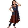 thumbnail image 2 of Aswini Girls Jacket Style Salwar Suit | Readymade Indian Girls Churidar Salwar Suit Jacket Style Top, 2 of 5