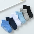thumbnail image 7 of TureClos 6 Pairs 1T - 3T Baby Cotton Socks Breathable Elastic Infant Toddler Crew Socks 1-3 Years Old, 7 of 7