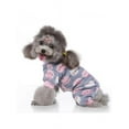 thumbnail image 3 of Pet Dog Pajamas Clothes Puppy Bear Jumpsuit 100% Cotton Dog Pet Sleepingwear, 3 of 8