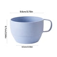 thumbnail image 3 of Clearance Promotion Wheat Coffee Cup Couple Toiletry Cup Household Water Cup, 3 of 3