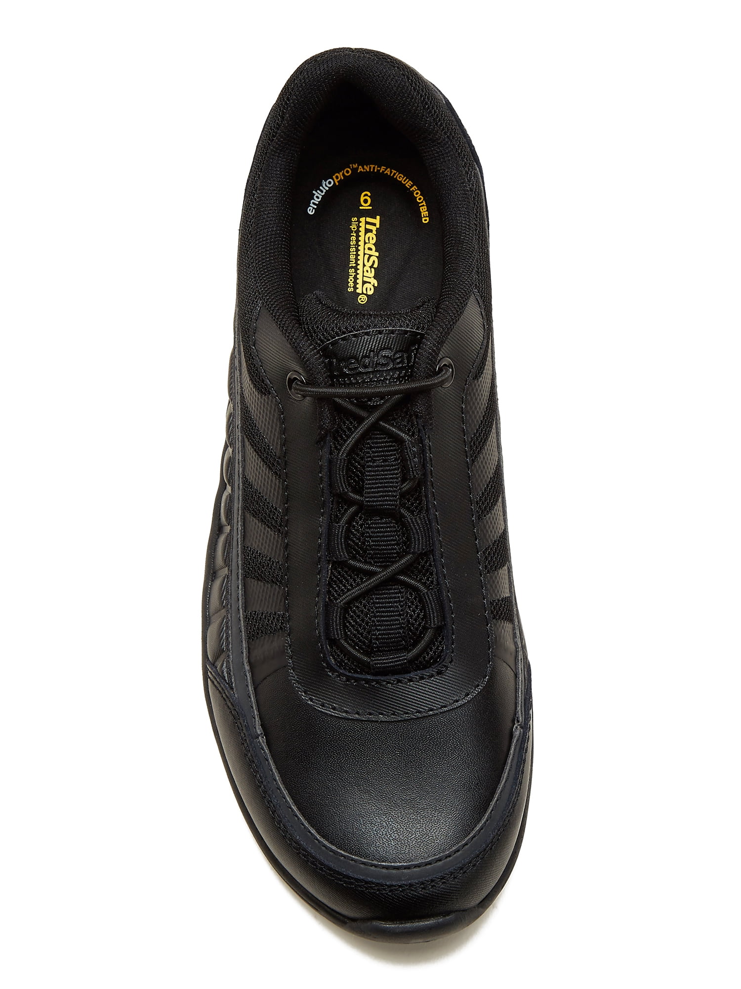 tredsafe women's merlot slip resistant athletic shoe