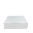 thumbnail image 3 of Balsa Circle 18x18" Silver Acrylic Display Box Cake Stand Centerpiece Pedestal Riser Party Events Home Decorations, 3 of 8