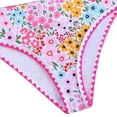 thumbnail image 6 of Ymyiu Little Girl Swimsuit Newborn Baby Girls Bathing Suit Toddler Bikini Swimsuit 3-Pieces Beach Wear Size 14-15 Years (Hot Pink,14-15 Years), 6 of 7