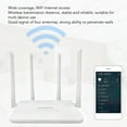 thumbnail image 3 of Enrutador inalámbrico 4g lte con ranura para Tarjeta Sim, Desbloqueo de Punto de Acceso Wifi Móvil de 300mbps con 4 Antenas de 5dbi para Asia, 3 of 7