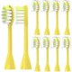 thumbnail image 1 of wonima02 Electric Brush 4Pack Replacement Toothbrush Heads Electric Toothbrush Head Replacement(8pcs Yellow), 1 of 1