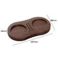 thumbnail image 1 of Café en polvo de madera Martillo Base Tamper Holder Accesorios de café (marrón oscuro) Ndcxsfigh Libre de BPA, 1 of 5