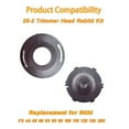 thumbnail image 4 of 2 Pack 40027133017 Trimmer Head Spool for 25-2 FS45 FS55 FS55R FS56 FS60 FS70 FS76 FS80 FS85 FS90 FS100 FS110 FS110R FS120 FS130 String Trimmer with Cover Replacement, 4 of 7
