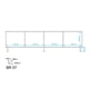 thumbnail image 5 of Mueble Mesa para TV, Diseño Moderno y Minimalista, Negro, 5 of 6