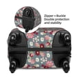 thumbnail image 4 of Xecao Daisies Flowers print Elastic Luggage Cover, with double-sided print , is perfect for travel, business, and daily use, 4 of 9