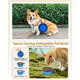 thumbnail image 3 of Three Tree Cat Carrier - Cat Carrier Soft for Medium or Large Cats up to 20lbs, with Dual-Sided Cushion, Secure Buckle and Foldable Bowl, Dog Carriers for Small Dogs, 3 of 10