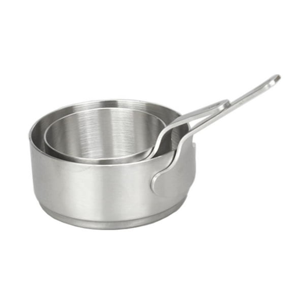 Stainless Steel Small Sauce Soup Pan Cooking Pot Melting Pot 50ml Cookware