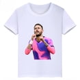 thumbnail image 4 of Camiseta de algodón blanca informal de verano con estampado de avatar de Neymar para niños y niñas, camiseta deportiva de manga corta, 4 of 5
