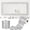 Silver, variant on Silver Glitter Bulletin Board Borders,394"x4" Self Adhesive Sparkle Mirror Tape Border Shiny Champagne Gold Wallpaper Border for DIY Dresser School Decor