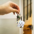 thumbnail image 6 of Vjnyvs 2Pcs Funny Plush Teeth Keychain Cartoon Stuffed Pendant Bag Charm Key Ring, 6 of 7