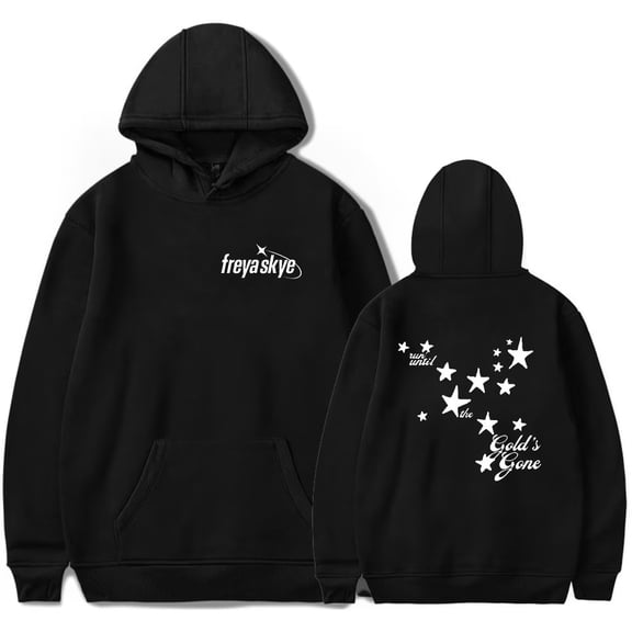 2025 Freya Merch Skye Gold's Gone Print Hoodie – Unisex Graphic Pullover Sweatshirt, Casual Streetwear Gift for Music Lovers