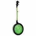 thumbnail image 5 of Ortega OBJE400TBL Falcon 5-String Acoustic-Electric Banjo Trans Green, 5 of 5