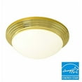 thumbnail image 4 of Good Earth Lighting Adiamo 14-inch Direct Wire Flush Mount Light, Brass, 4 of 4