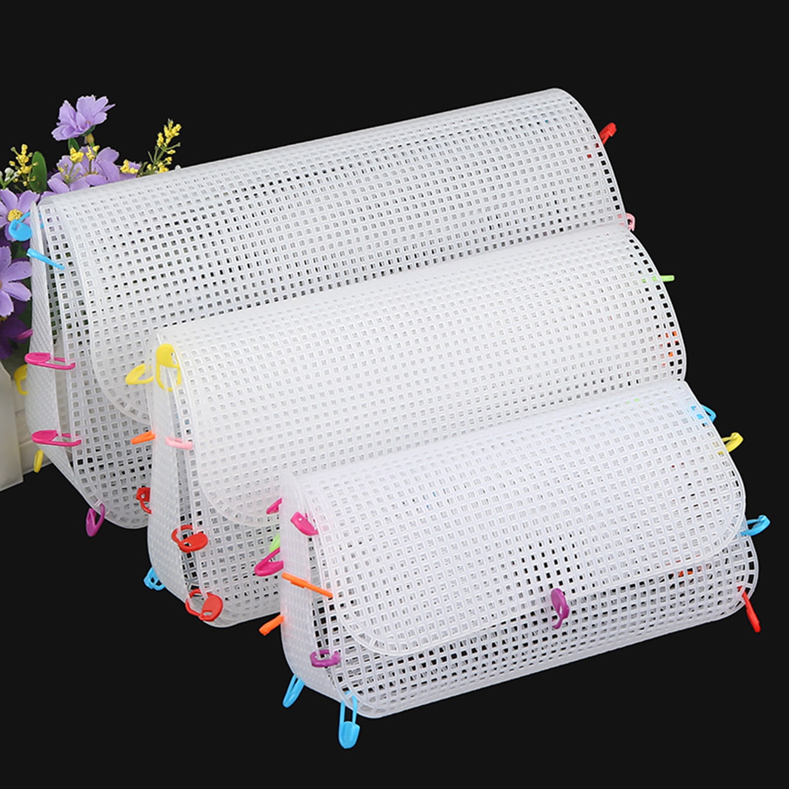 Cheap 3Pcs/Set Special DIY Studry Plastic Canvas Sheet Easy Knit