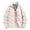 Pink, variant on Men's Winter Jackets Lightweight Down For Couples Thermal Insulation Casual Wear Down Feather Coat Puff Coats Men's Medium Winter Coat